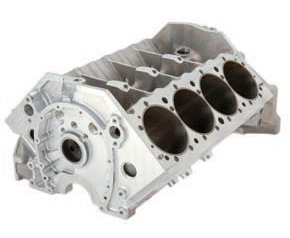 Brodix Aluminum Engine Block SBC Std Bore Spacing, 400 mains
